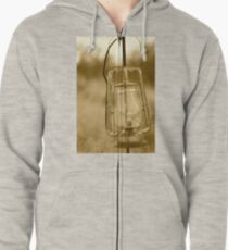 old lantern Zipped Hoodie