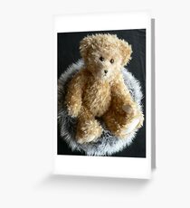 Curly Bear Greeting Card