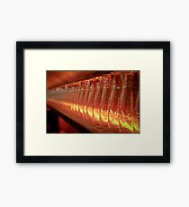 Smithwicks Pint Glasses Framed Print