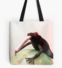 Smoking May Harm Your Frog Tote Bag