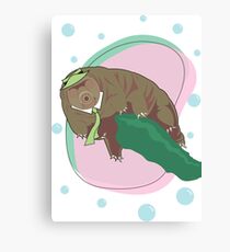 Yogi Water Bear Canvas Print