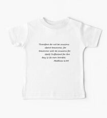 Matthew 6:34 Baby Tee