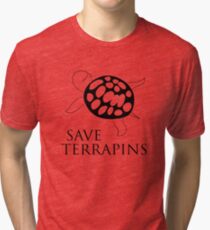 Save Terrapins Tri-blend T-Shirt
