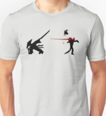 Samurai Versus Zombie - Splatter Unisex T-Shirt