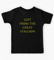 Gift from the Great Stallion Kids Tee