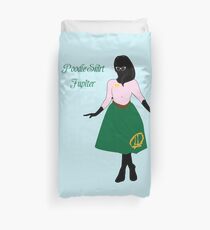 Poodle Skirt Jupiter Duvet Cover