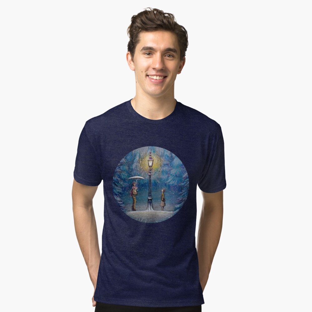 Narnia Magic Lantern Tri-blend T-Shirt