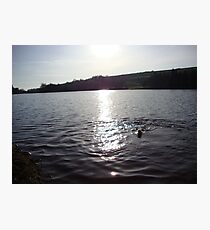 Lámina fotográfica Una tarde de natación