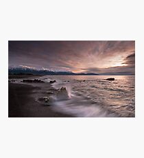 Kaikoura Caromello Splash Photographic Print