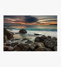 Bowentown Backlit Wave Photographic Print