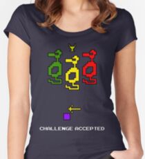 Atari Adventure Challenge Accepted TeeShirt Women's Fitted Scoop T-Shirt