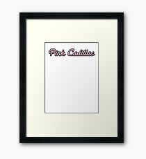 Pink Cadillac Framed Print