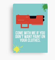 Community Paintball Print Canvas Print