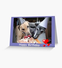 Greyhound Birthday Cards Uk