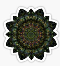 Fractal Mandala Sticker