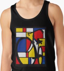 Camisetas de tirantes para hombre Mondrian Bicycle