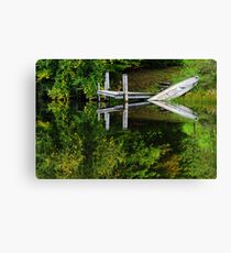 Water reflection Canvas Print