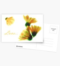 A card to express your love Postcards