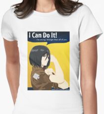I Can Do It Women's Fitted T-Shirt