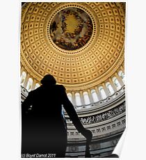 Beneath the US Capitol Dome Poster