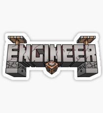 Minecraft Redstone Engineer Sticker