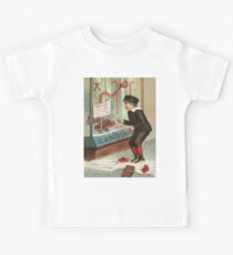 Wanted - A Boy To Lick Christmas Candy Cane Kids Tee