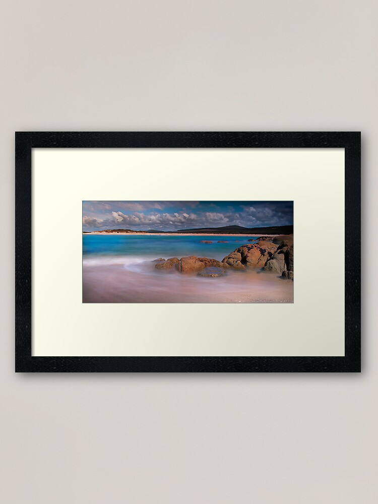 Alternate view of North East River - Flinders Island Framed Art Print