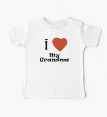 I Love My Grandma Baby Tee
