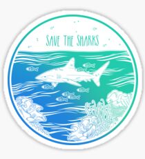 Save the Sharks! Sticker