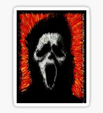 Scream Sticker