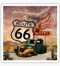 Get your Kicks on Route 66 Sticker