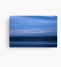 Blue Water Canvas Print