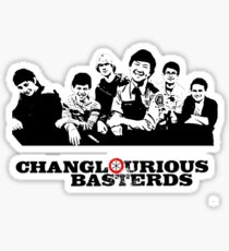 Changlourious Basterds Sticker