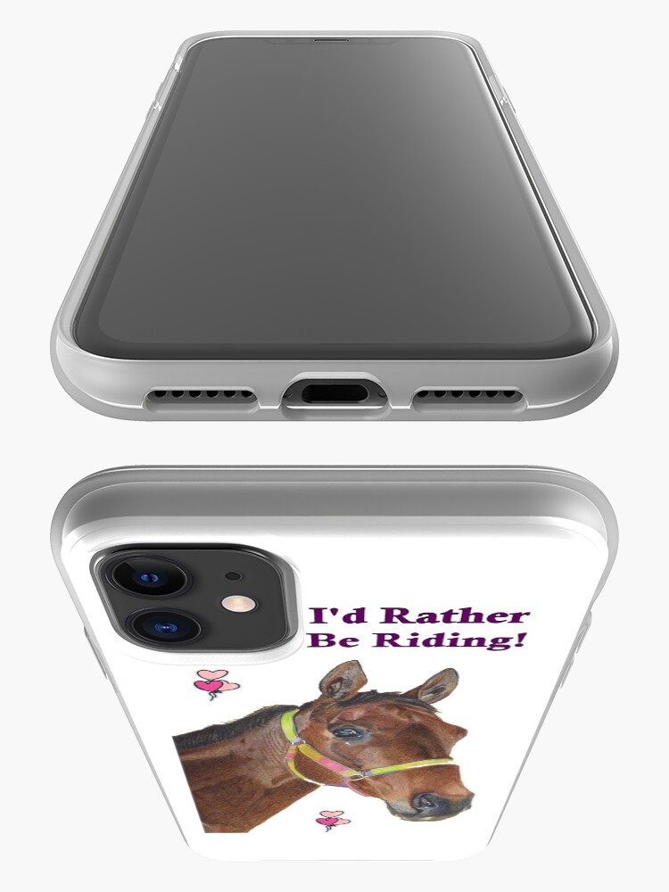 "Cute Equestrian Horse iPhone or iPod cases" iPhone Case & Cover by