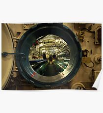 aboard submarine Poster