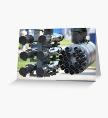 helicopter Greeting Card