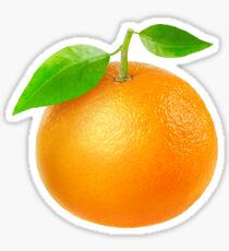 Fresh tangerine Sticker