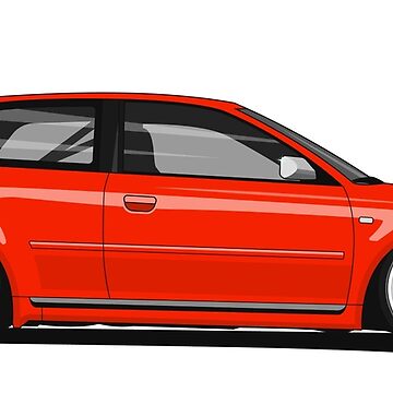 AUDI A3 8L  Sticker for Sale by shketdesign