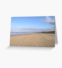 Brancaster Beach Greeting Card