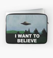 i want to believe Laptop Sleeve