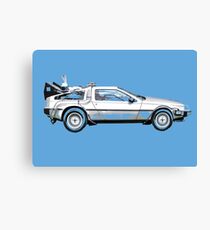 Back to the future Canvas Print