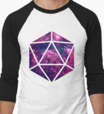 D20 Clouded Vision Men's Baseball ¾ T-Shirt