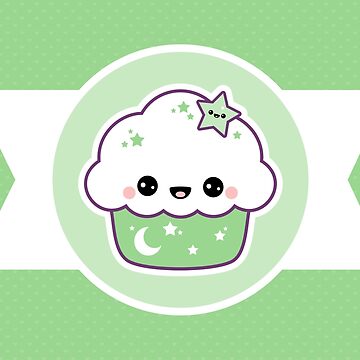 Kawaii Space Cake Sticker for Sale by sugarhai