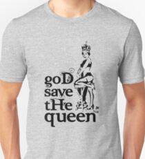 Hot Queen stencil, God save the queen Unisex T-Shirt