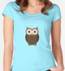 Community: "Analogies" Women's Fitted Scoop T-Shirt