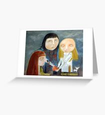 Siblings - Peace Treaty Greeting Card