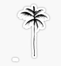 Palm Tree Illustration Sticker