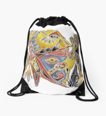 round about Drawstring Bag