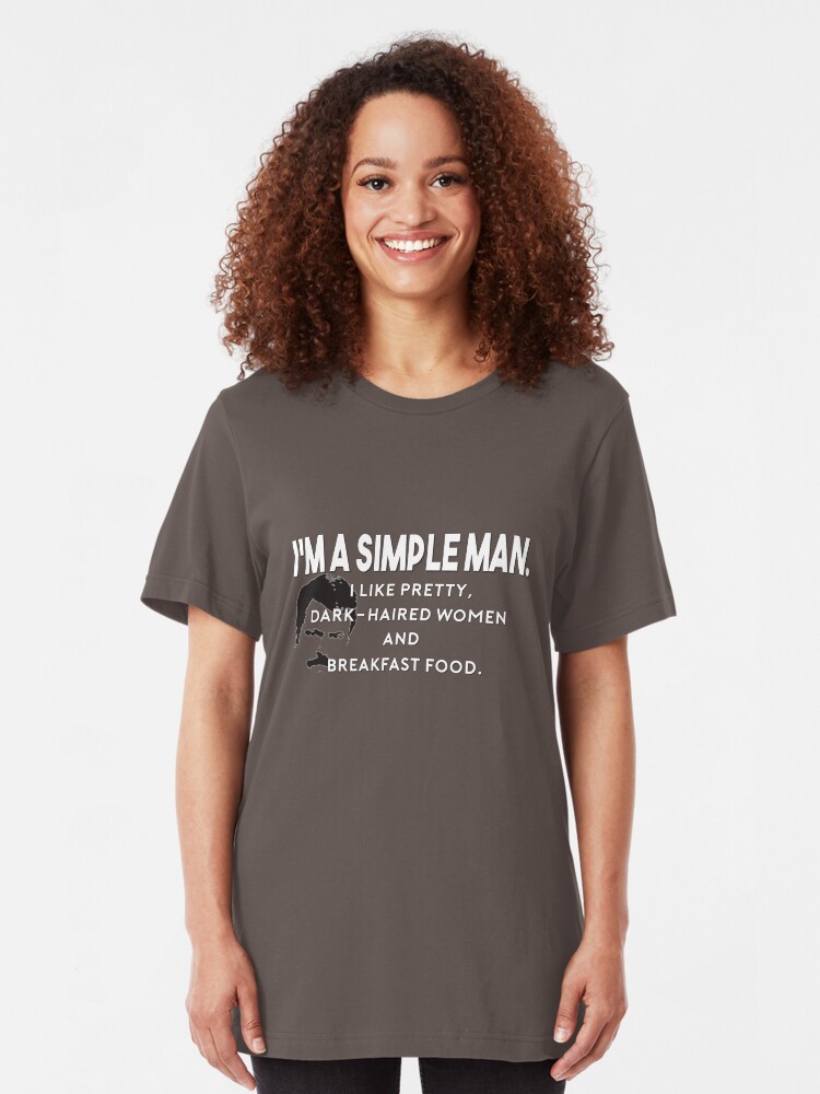 Simple Man T Shirt By L N L Redbubble