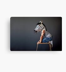 The Zebra Canvas Print